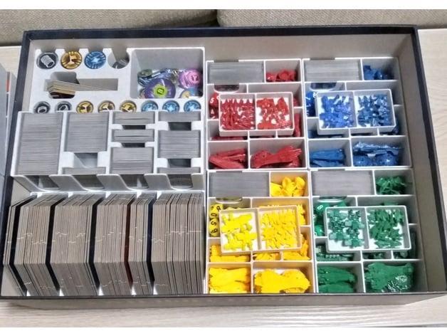 Twilight Imperium 4 Insert (+ Prophecy of Kings and Codex I, II, III)