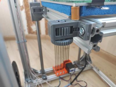 Adjustable Bed Holders V-Slot