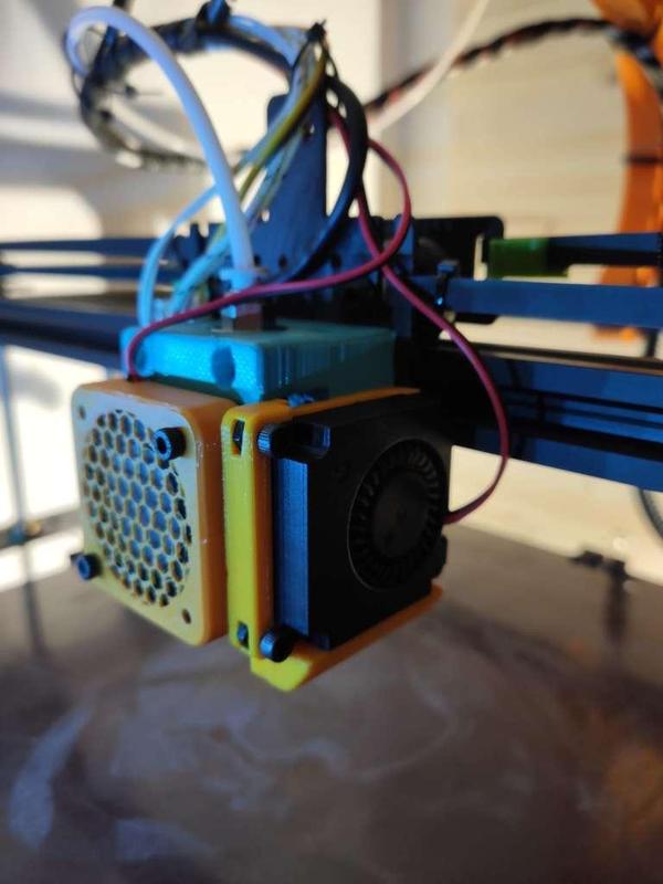 TronXY X5SA V6 Mount using stock parts