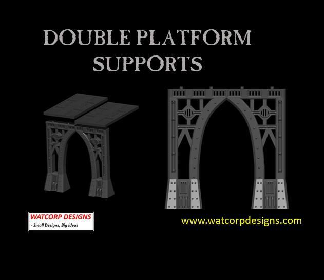 DOUBLE PLATFORM SUPPORTS
