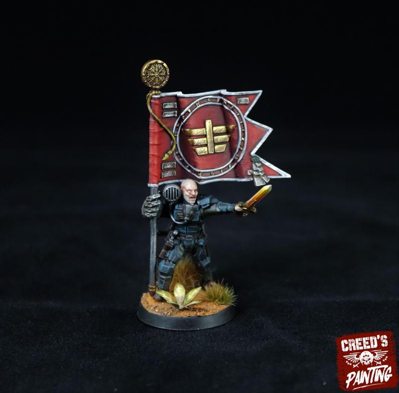 Creed's Gäard Color Sergeant Karran Jell / Shock Troops / Imperial Guard