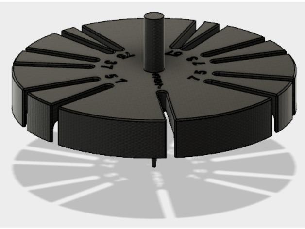 Cake Slicer 357 - Template