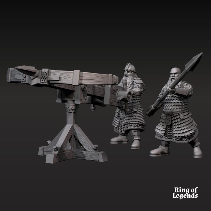 Dwarf Ballista | Kalak Dwarves | Fantasy | Ring of legends