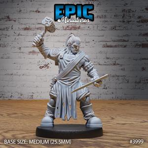 Orc Villager Blacksmith ‧ DnD Miniature ‧ Tabletop Miniatures ‧ Gaming Monster ‧ 3D Model ‧ RPG ‧ DnDminis ‧ STL FILE