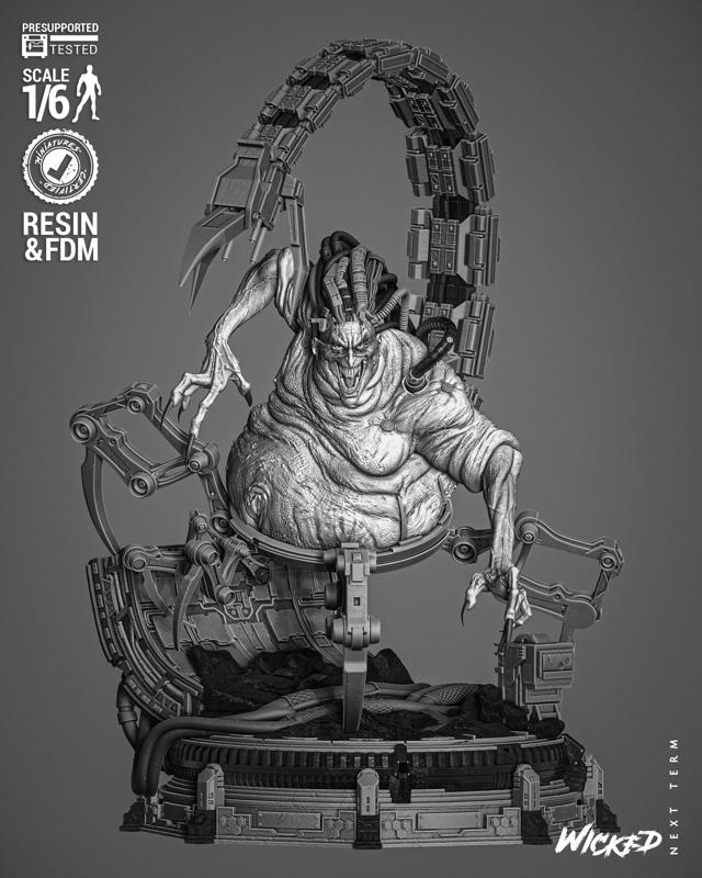 WICKED MARVEL MOJO SCULPTURE : TESTED AND READY FOR 3D PRINTING