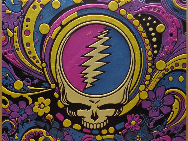 Grateful Dead Pop Art Hueforge 