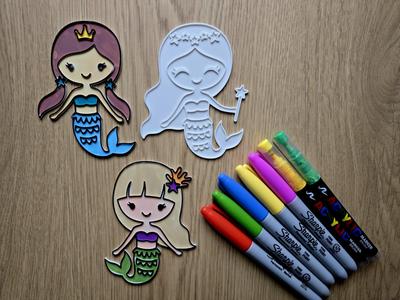 Cute Mermaids Pack DIY Coloring NO AMS
