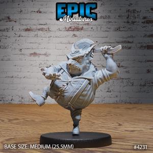 Sewer Godfather Rat Throwing ‧ DnD Miniature ‧ Tabletop Miniatures ‧ Gaming Monster ‧ 3D Model ‧ RPG ‧ DnDminis ‧ STL FILE