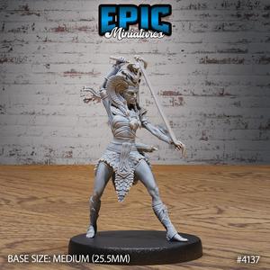 Cleopatra Royal Guard ‧ DnD Miniature ‧ Tabletop Miniatures ‧ Gaming Monster ‧ 3D Model ‧ RPG ‧ DnDminis ‧ STL FILE