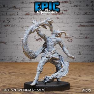 Young Efreeti Magic ‧ DnD Miniature ‧ Tabletop Miniatures ‧ Gaming Monster ‧ 3D Model ‧ RPG ‧ DnDminis ‧ STL FILE