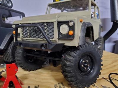 SCX10 Dingo grill and headlight frames