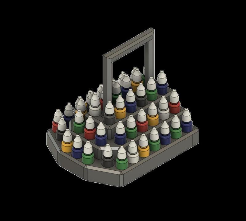 Vallejo Paint Caddy