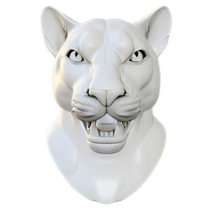 Snarling Panther Head