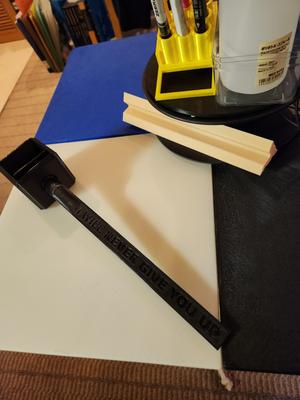 CURSED 3D PRINTER BOOKMARK