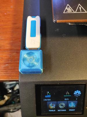 Elbow connection USB Artillery sidewinder X1