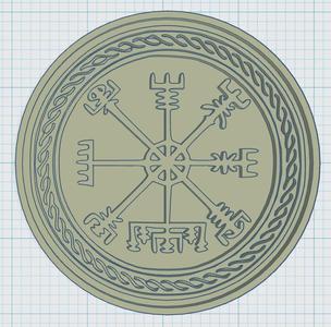Viking Symbol Coaster 12