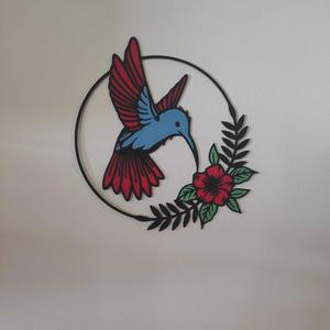 Wall decor- hummingbird
