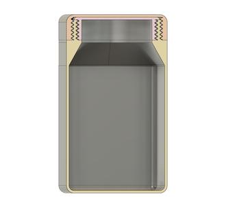 Refillable Travel Talc Dispenser
