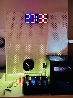 IKEA Skadis LED-Strip-Holder