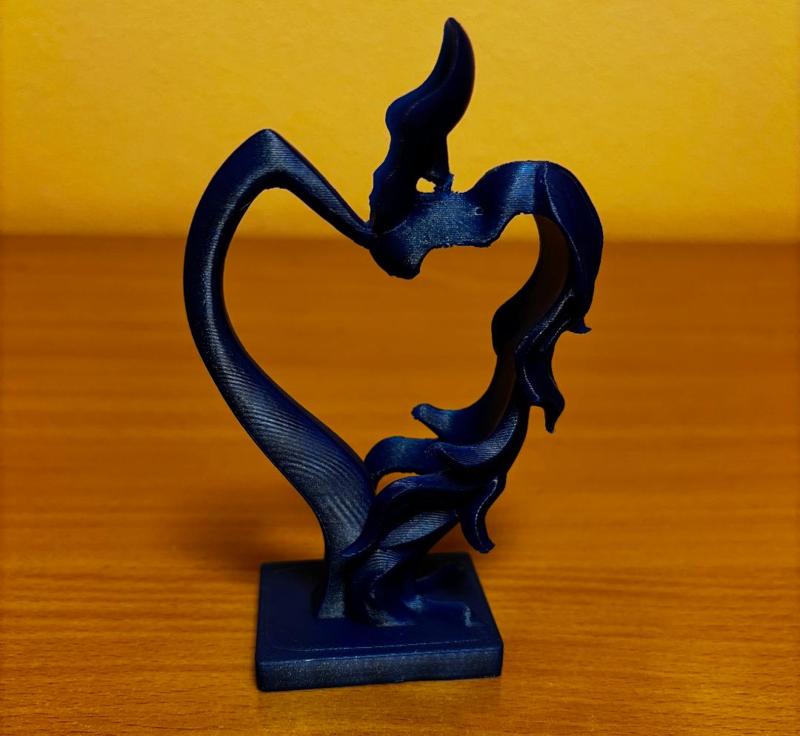 Valentine day love decoration couple kissing