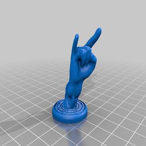 Bigby's Sign of the Horns Miniature