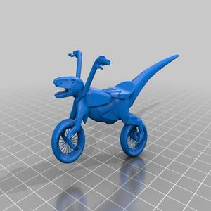 Raptor concept bike V2.2 fun dino chopper