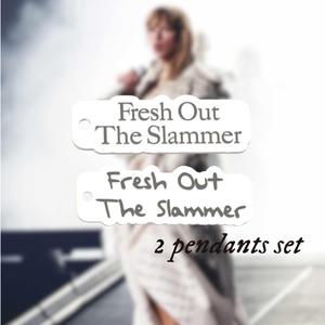 Taylor Swift Fresh out the slammer 2 Keychain set TTPD