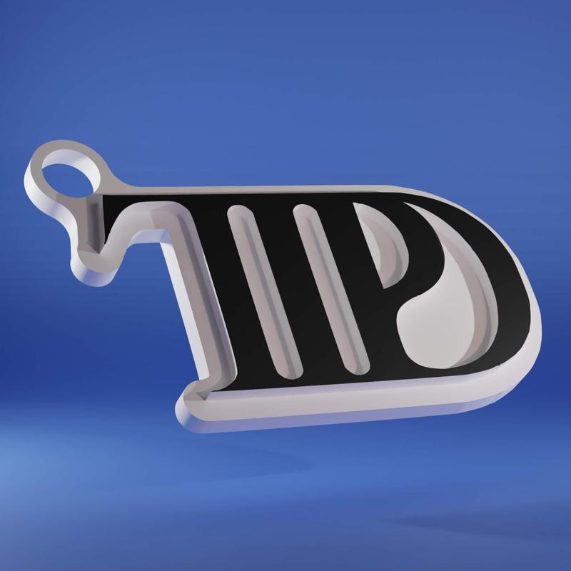 Taylor Swift TTPD Album Keychain