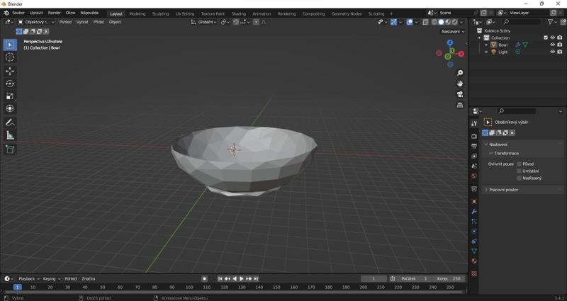 low poly bowl V2