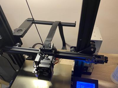 Podpěra kabelu Sprite extruder