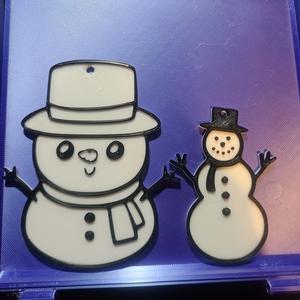 snowman ornaments