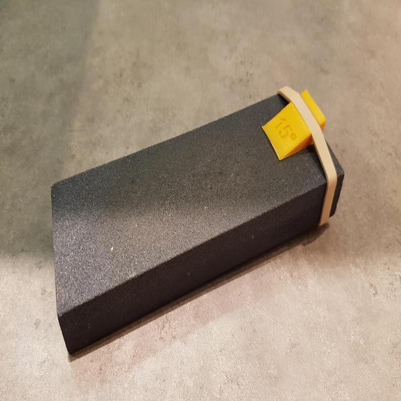 15° and 20° Angle guide (for knife sharpening stone)