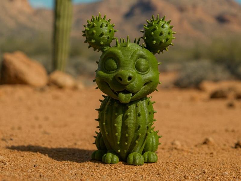 The Cactus Dog – Loyal & Spiky