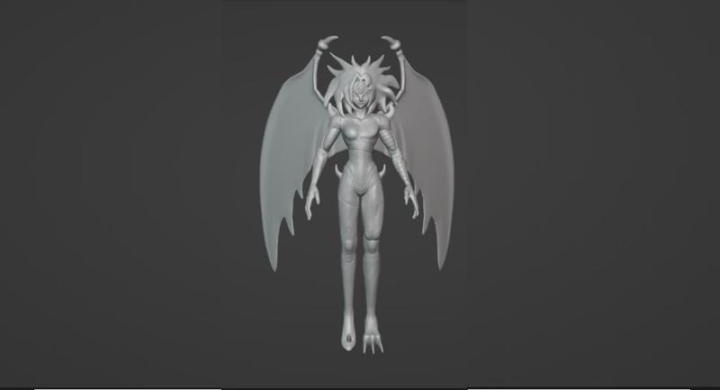 Yugioh Yubel 3d printable stl figure