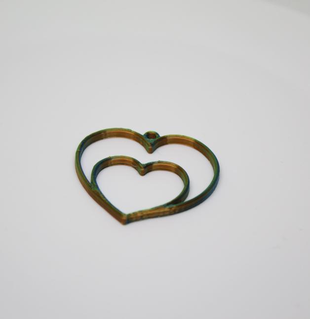 Oxitocin (molecule of love) Heart Pendant Creator Kit