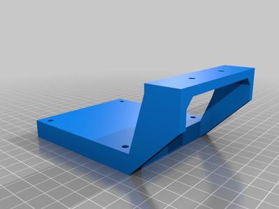 water cooling air holder profile 2020 80mm fan