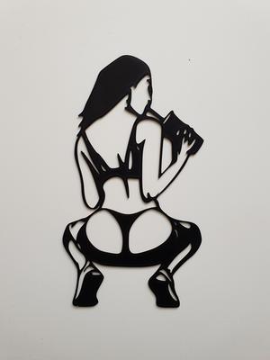 Sexy Girl Ass Wall Decor