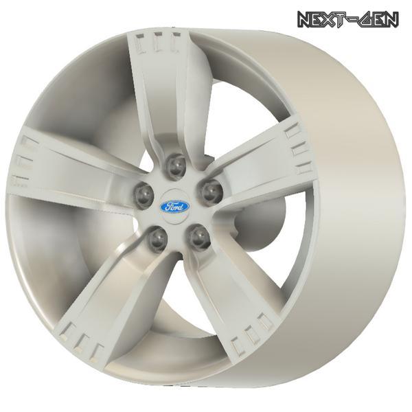 Next-Gen - Ford BF XR6 Falcon – Real Rims For Scale Model Cars