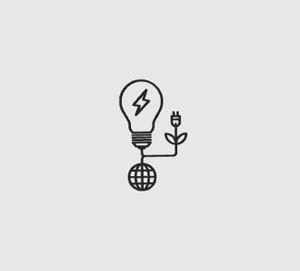 renewable energy pictogram