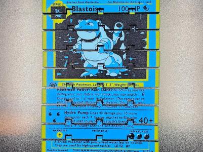 Flexi Pokémon Card - Blastoise