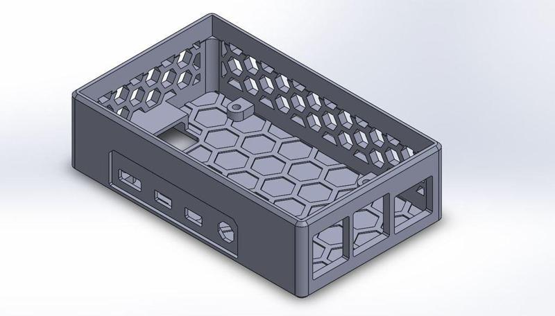 HyperPixel 4.0 Pi 4 Case