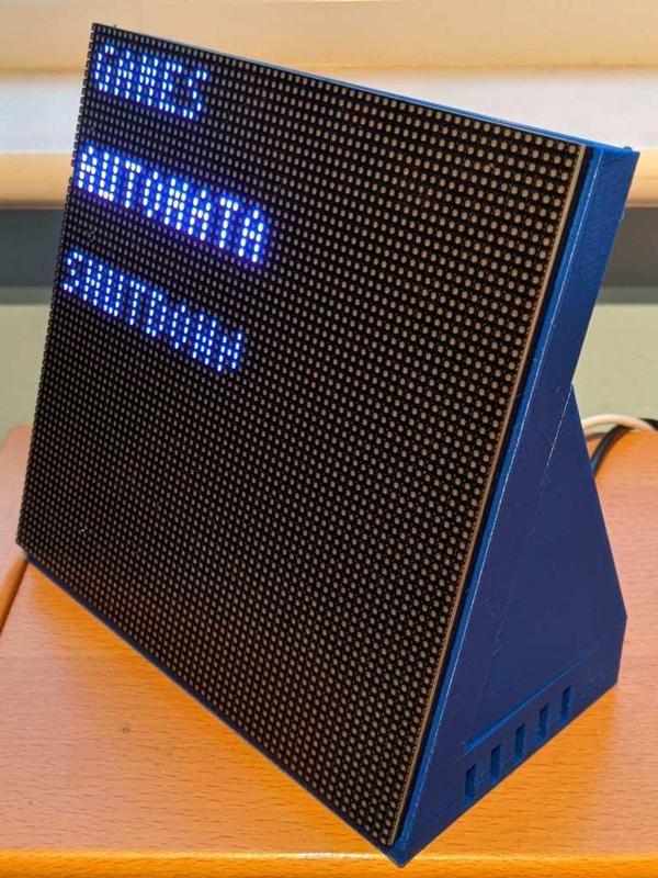 Raspberry Pi + LED Matrix Case V0.1