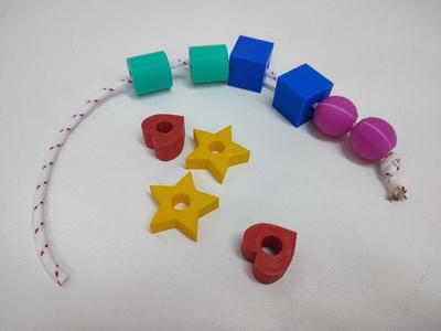 Series with shapes and colors