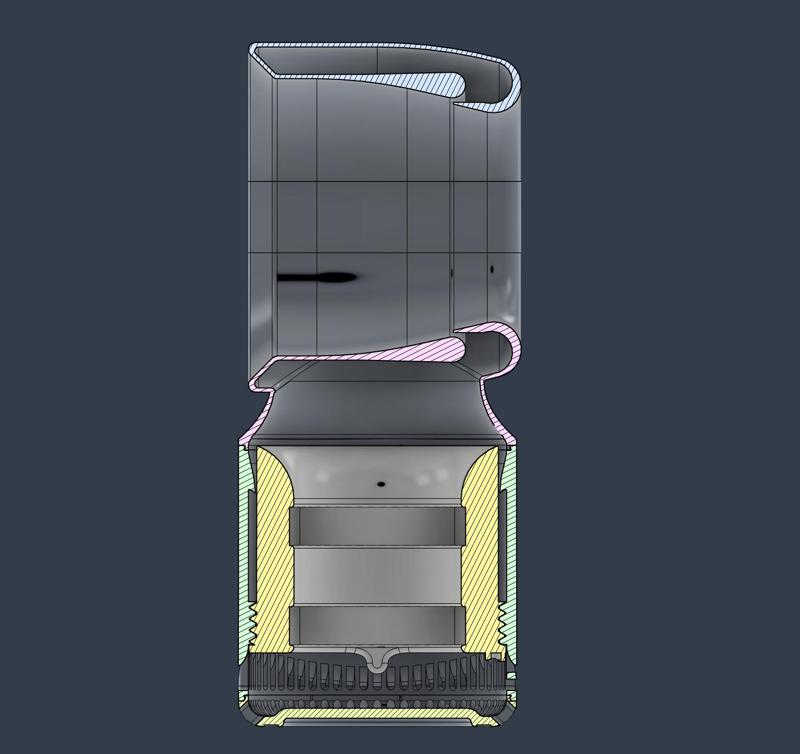 Bladeless PC Noctua 120mm Fan for Workshop, Desk, and Bedside Use