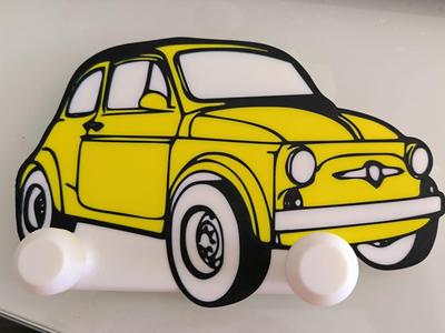 clothes hanger tablecloths fiat 500 anni 60