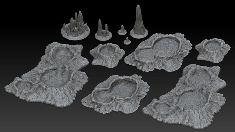 Lava Scatter Terrain