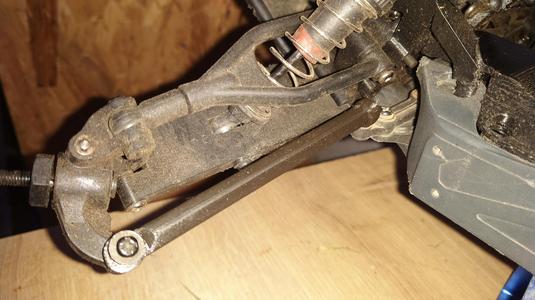 Front steering linkages