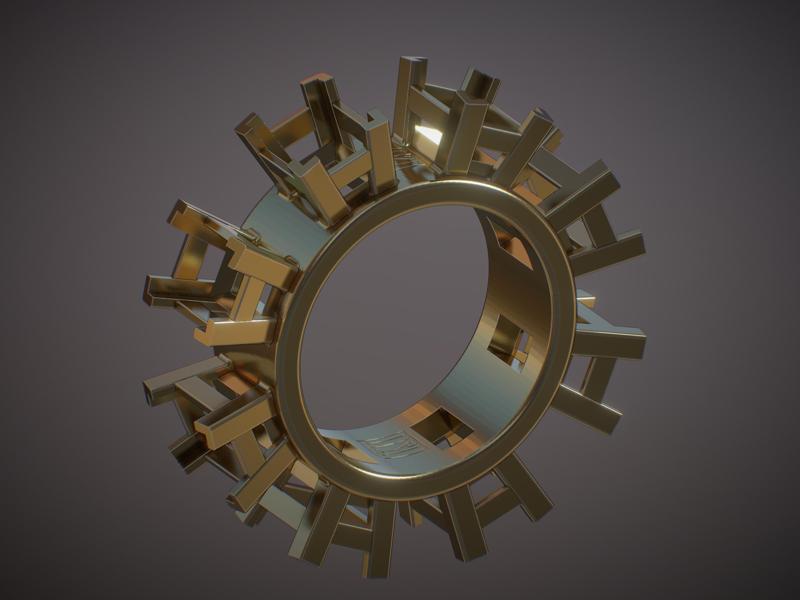 Emerald/Baguette Prong 6x8mm Stone Setting Practice Ring