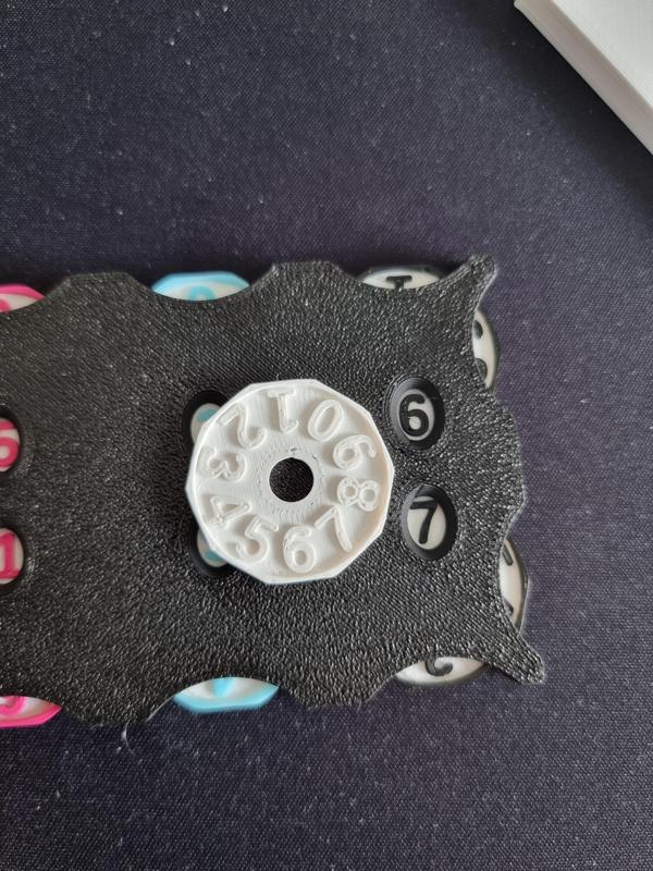 MTG sized - HP Tracker/Counter - 6 Trackers in one card - Easy 2 color print