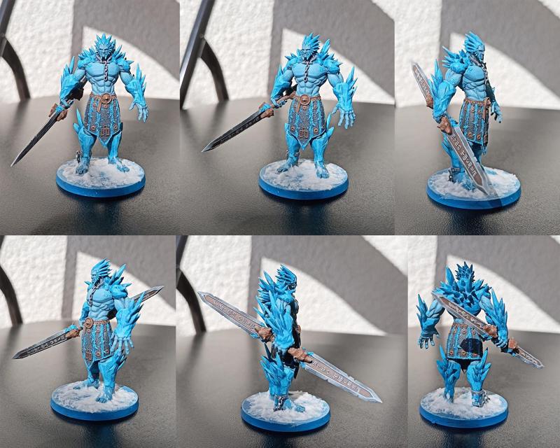 Mraz, god of winter (pre-supported) 28mm scale